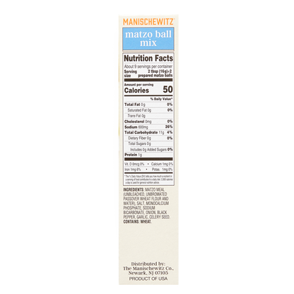 Manischewitz Matzo Ball Mix 5oz