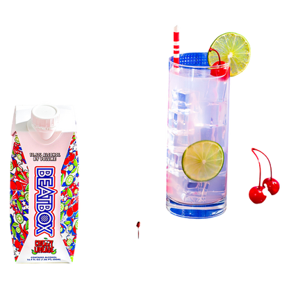 BeatBox Cherry Limeade 500ml 11.1% ABV Wine Party Punch