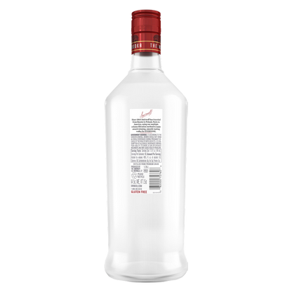 Smirnoff Vodka Plastic 1.75L (80 Proof)