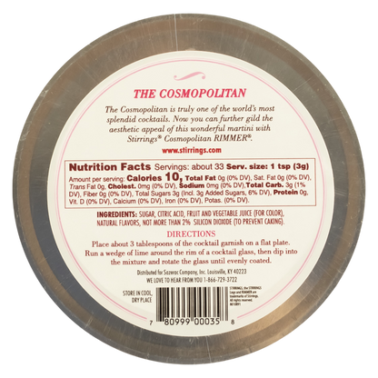 Stirrings Cosmo Rimmer 3.5oz