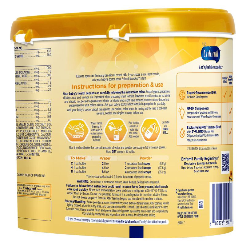 Enfamil NeuroPro Infant Formula Powder 20.7oz