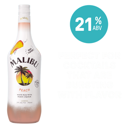 Malibu Rum Peach 750ml