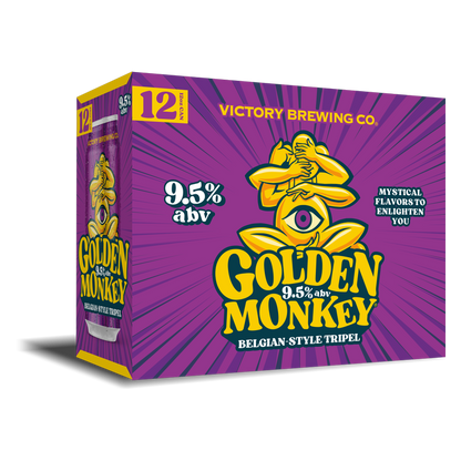 Victory Golden Monkey 12pk 12oz Can 9.5% ABV - Victory – BevMo!