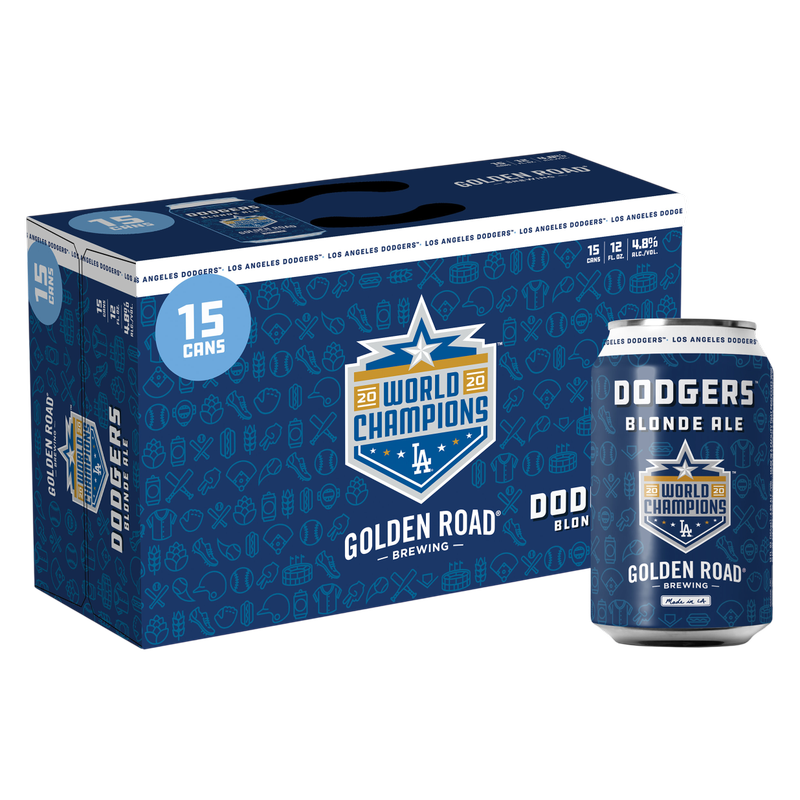 Golden Road Brewing Dodgers Blonde Ale 15pk 12oz Can