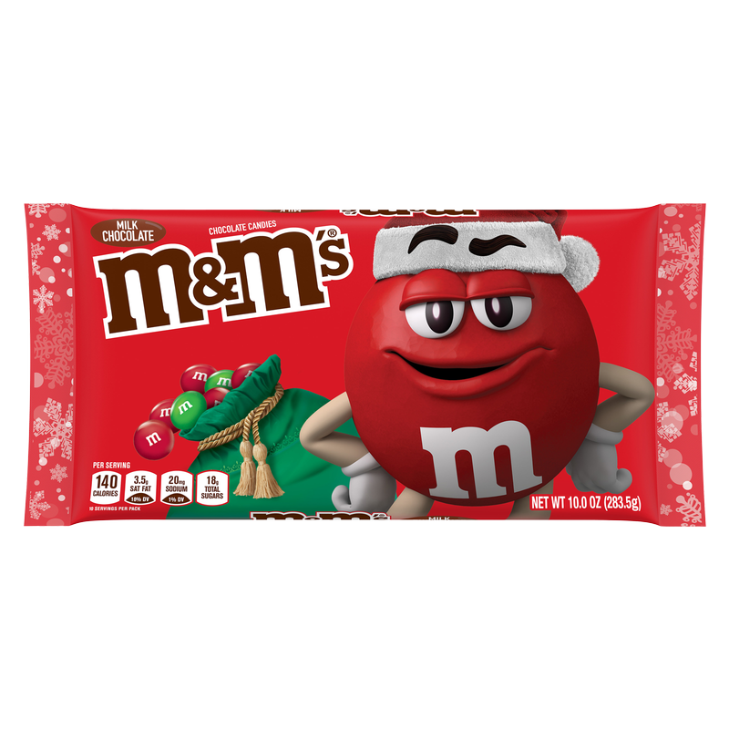 M&M’s Holiday Milk Chocolate Candies 9.5oz