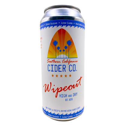 Southern California Cider Wipeout - High and Dry 4pk 16oz Can 8% ABV