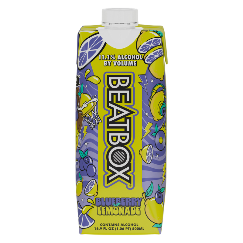 BeatBox Blueberry Lemonade 500ml 11.1% ABV