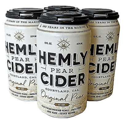 Hemly Cider Original Pear 4pk 12oz Can - BevMo! – BevMo!