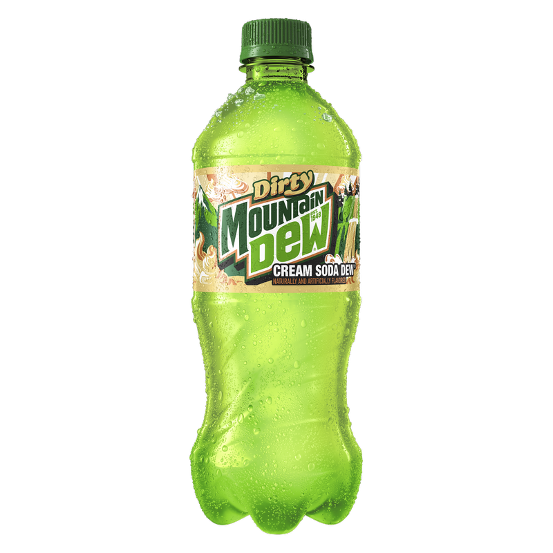 Mountain Dew Dirty Dew Cream Soda 20oz Btl