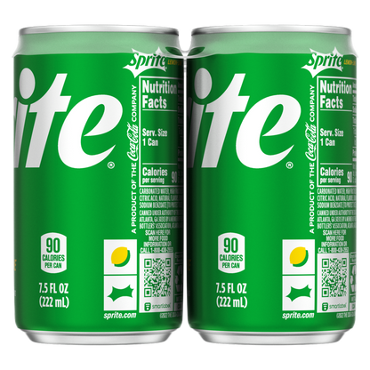 Sprite 6pk 7.5oz Mini Can