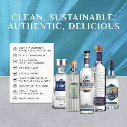 Maestro Dobel Silver Tequila 750ml (80 Proof)