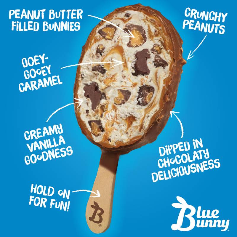 Blue Bunny Bunny Tracks Load'd Bars 4ct