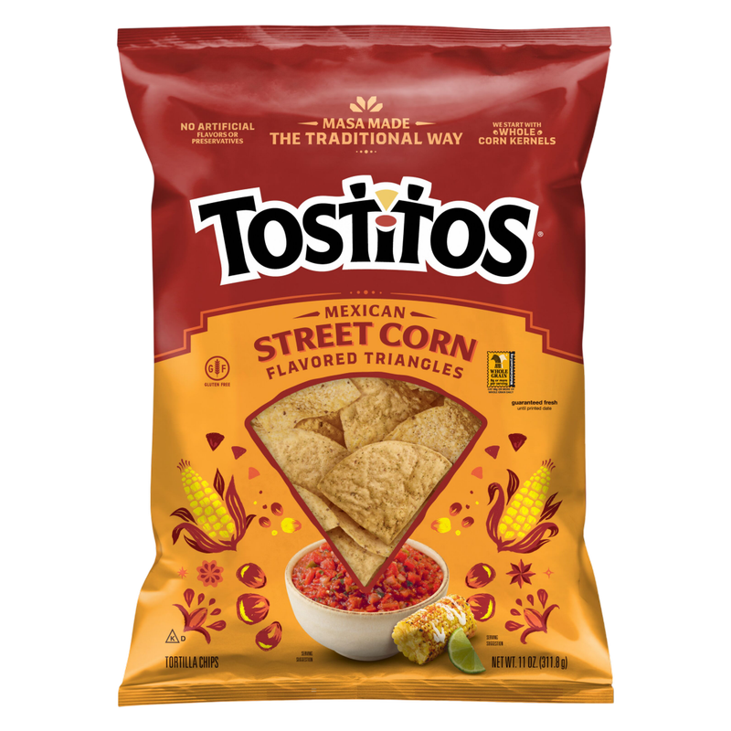 Tostitos Tortilla Chips Mexican Style Street Corn 11oz