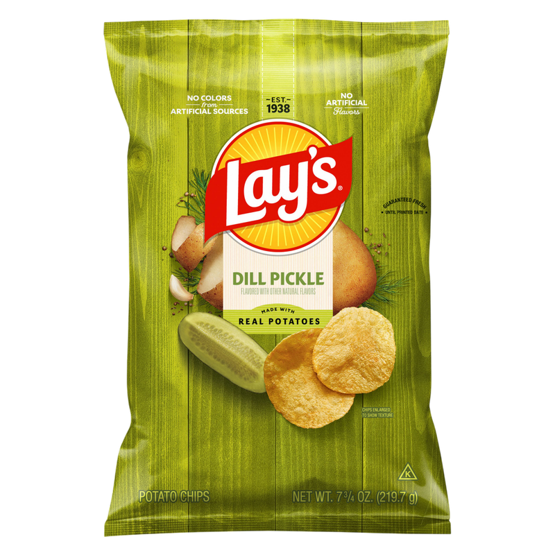 Lay's Cool Dill Pickle Potato Chips 7.75oz