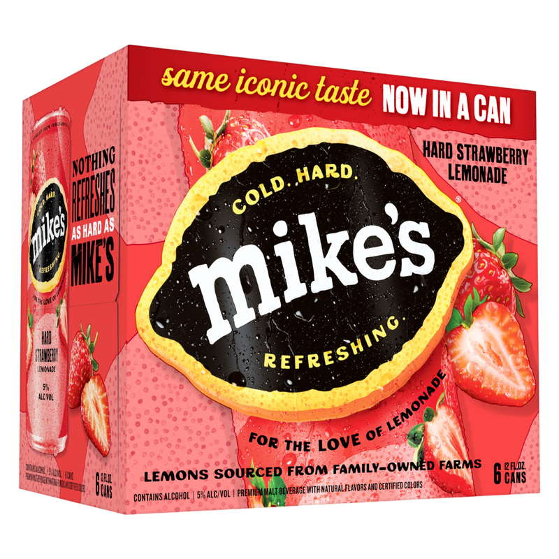Mike's Hard Strawberry Lemonade 6pk 12oz Can