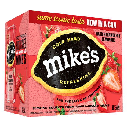 Mike's Hard Strawberry Lemonade 6pk 12oz Can
