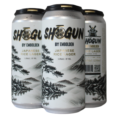 Embolden Shogun Japanese Rice Lager 4pk 16oz Can