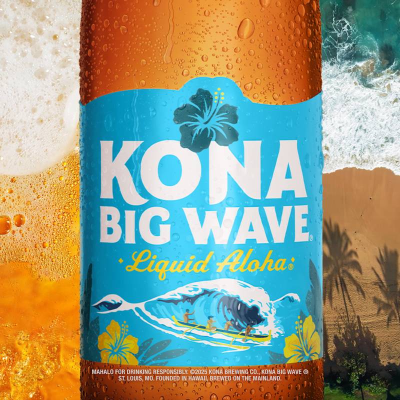 Kona Big Wave Premium Beer 6pk 12oz Bottles 4.4% ABV