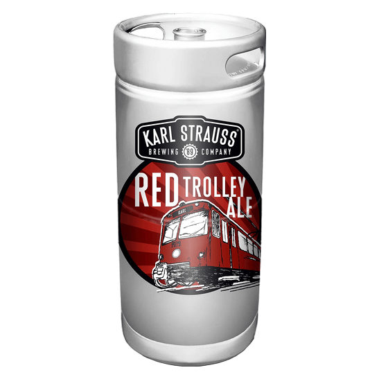 Karl Strauss Red Trolley Ale (5 GAL KEG)