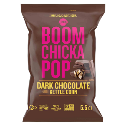 Angie's Boomchickapop Dark Chocolate Drizzled Sea Salt Kettle Corn 5.5oz