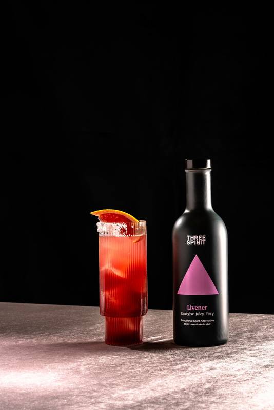 Three Spirit Livener Non-alcoholic Mocktail 16.9oz Btl