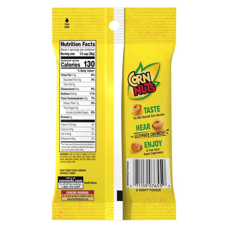 Corn Nuts Chile Picante con Limon 4oz