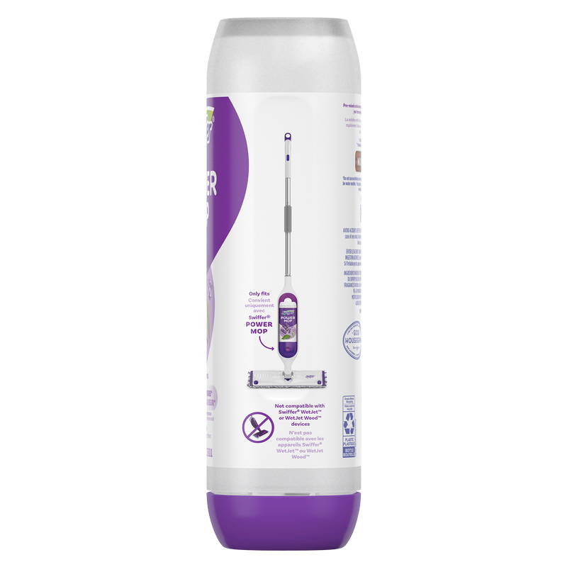 Swiffer PowerMop Floor Cleaning Solution in Lavender Scent 25.3 oz