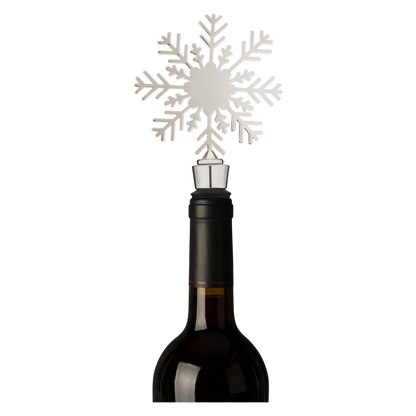 Holiday Snowflake Bottle Stopper
