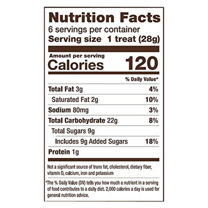 Smash Homemade Chocolate Dipped Marshmallow Rice Treats 6ct
