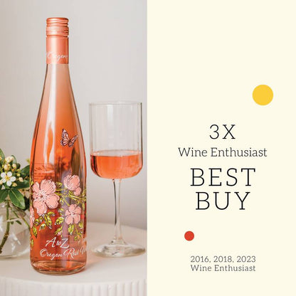 A to Z Wineworks Oregon Rosé Wine, 750 mL Bottle