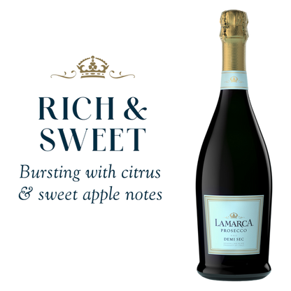 La Marca Prosecco Demi Sec Sparkling Wine 750ml