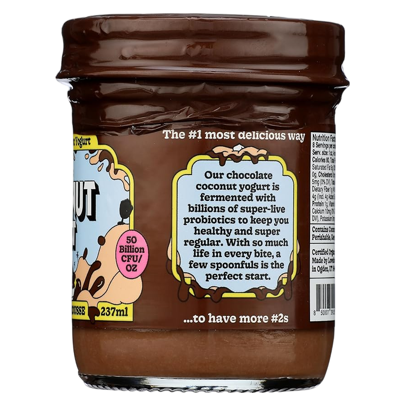 The Coconut Cult Chocolate Mousse Probiotic Yogurt - 8oz
