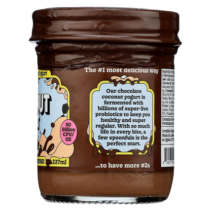 The Coconut Cult Chocolate Mousse Probiotic Yogurt - 8oz