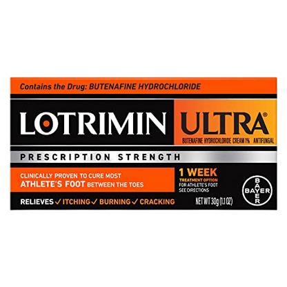 Lotrimin Ultra Antifungal Cream Athlete's Foot Treatment, 1.1oz