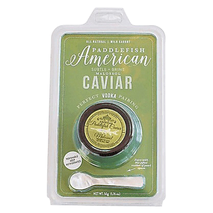 Pacific Plaza American Paddlefish Caviar with MP Spoon 50 Gram