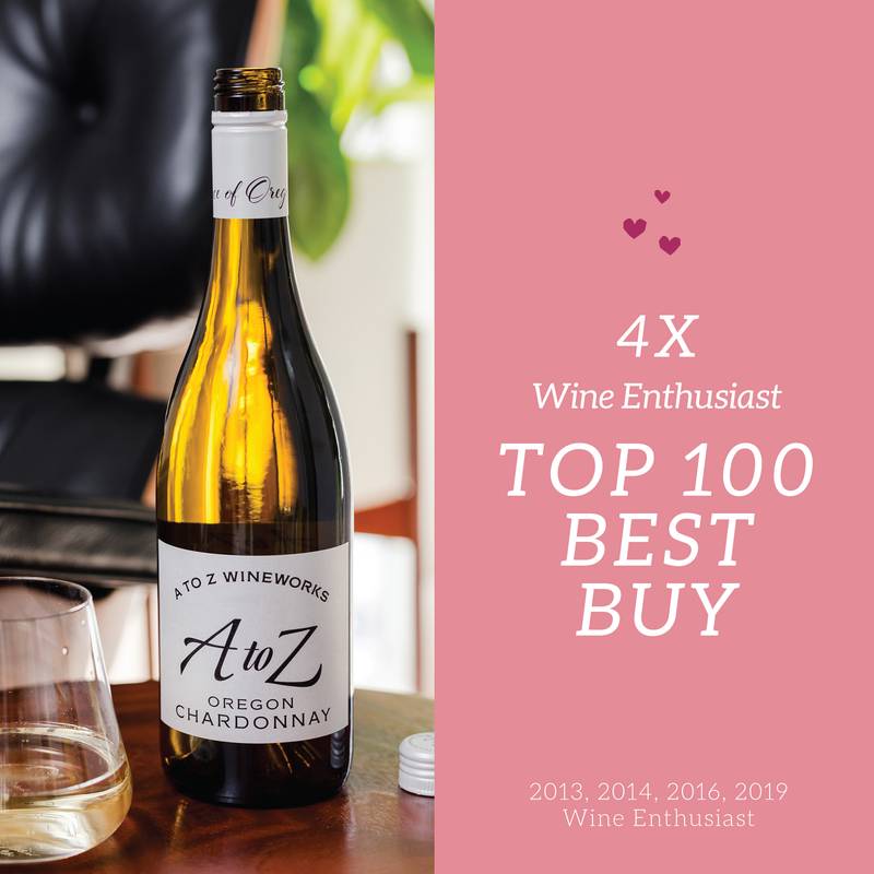 A To Z Chardonnay 750ml - A to Z – BevMo!