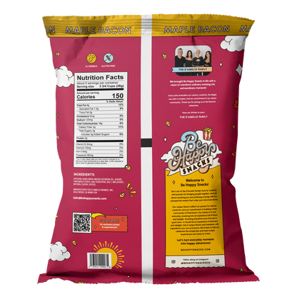 Be Happy Popcorn Maple Bacon 5oz