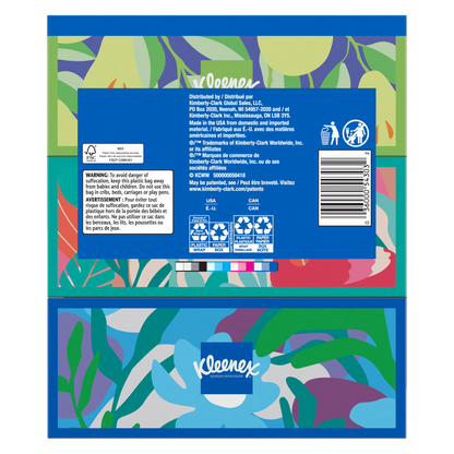 Kleenex Trusted Care Facial Tissues, 3 Flat Boxes, 160 Tissues per Box, 2-Ply (480 Total Tissues)