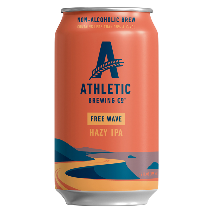 Athletic Brewing Co. Free Wave Hazy Ipa Non-Alcoholic 6pk 12oz Cans ...