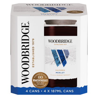 Woodbridge Merlot 4pk 187ml