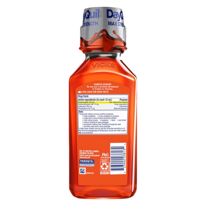 Vicks DayQuil SEVERE Cold & Flu, Over-the-Counter Medicine, 12 Oz