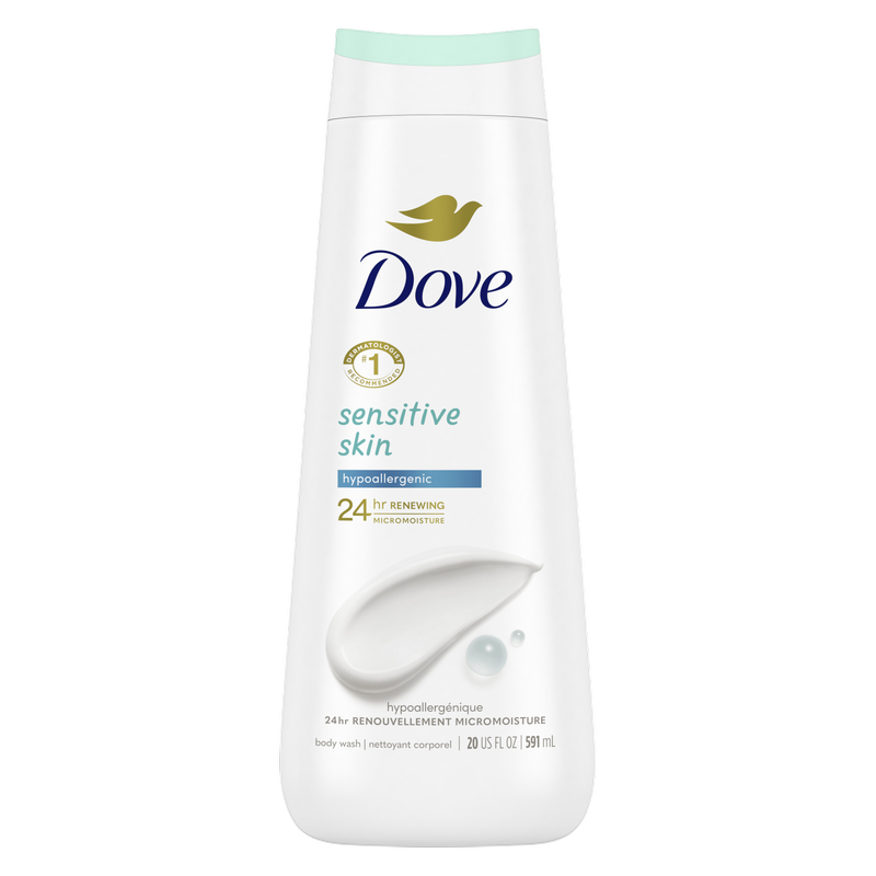 Dove Body Wash Sensitive Skin, 20oz