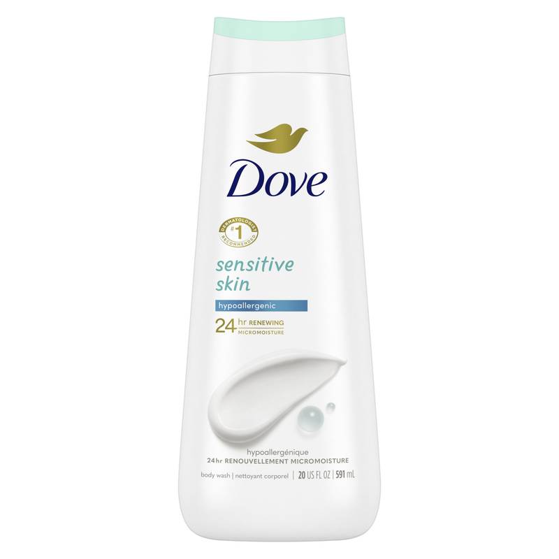 Dove Body Wash Sensitive Skin, 20oz