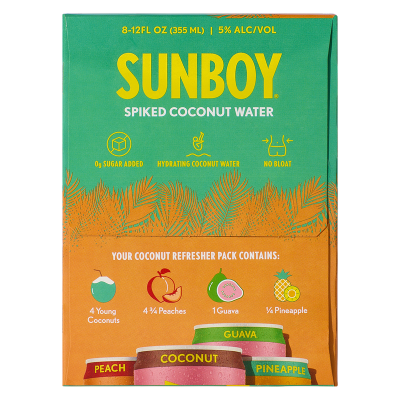 SUNBOY Refresher Variety Pack 8pk 12oz Cans