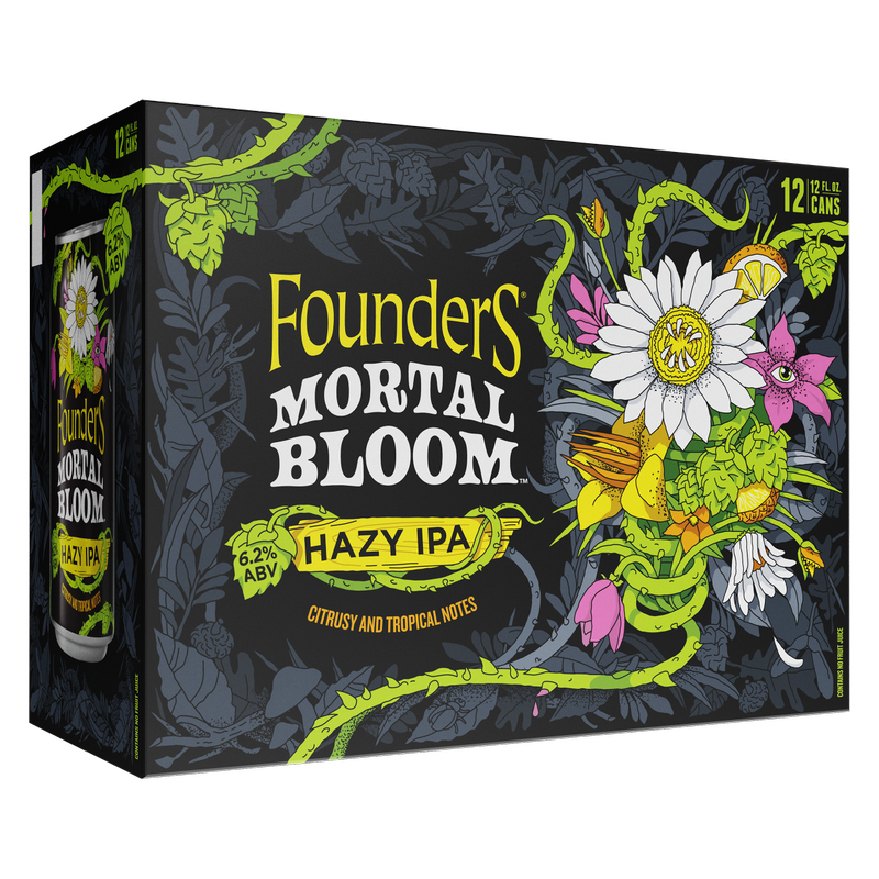 FOUNDERS MORTAL BLOOM 12PKC (12PKC 12 OZ) - Founders – BevMo!