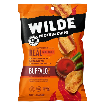 WILDE Buffalo Protein Chips, 1.34oz