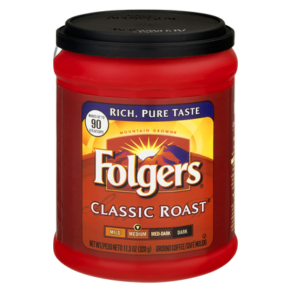 Folgers Classic Roast Coffee 11.3oz