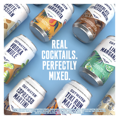 Cutwater Margarita Variety 12pk 200ml Can 10-12% ABV