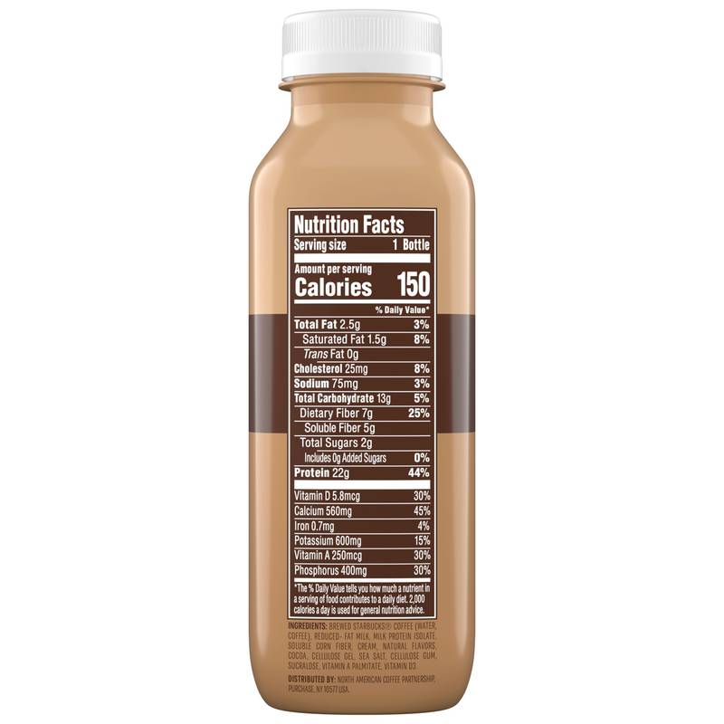 Starbucks Coffee & Protein Drink Caffe Mocha 12oz Btl