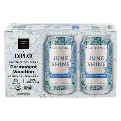 JuneShine Permanent Vacation 6pk 12oz Can 6.0% ABV